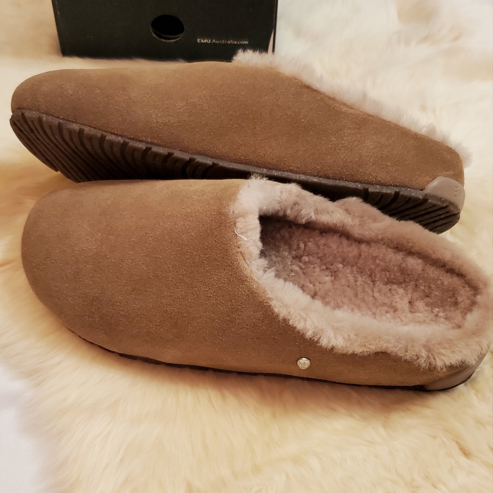 Emu Monch Slippers - Camel - Picture 9 of 10